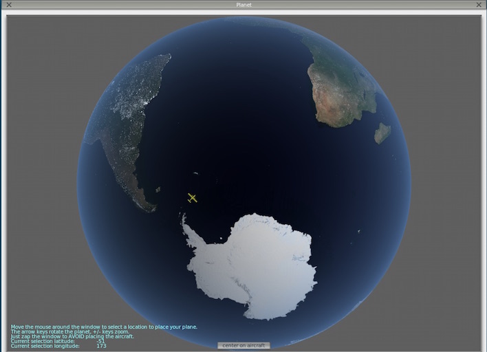 Planet Map Replacement