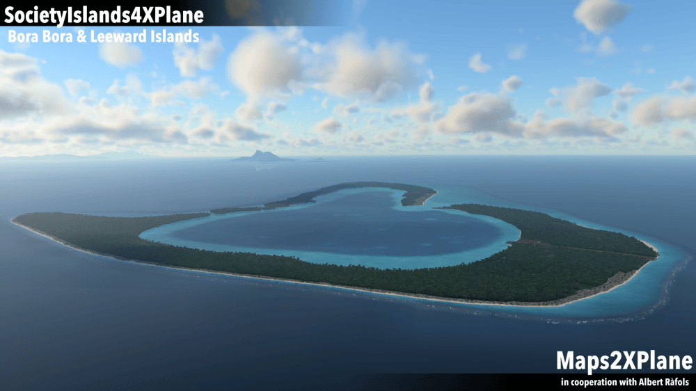 Update of Bora Bora & Leeward Islands XP – Maps2XPlane