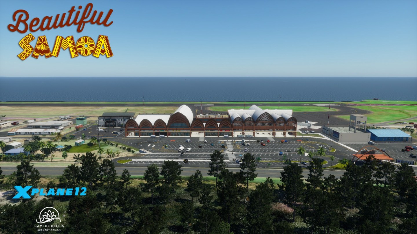 Texture Map Animation Faleolo International Airport for X-Plane – Maps2XPlane