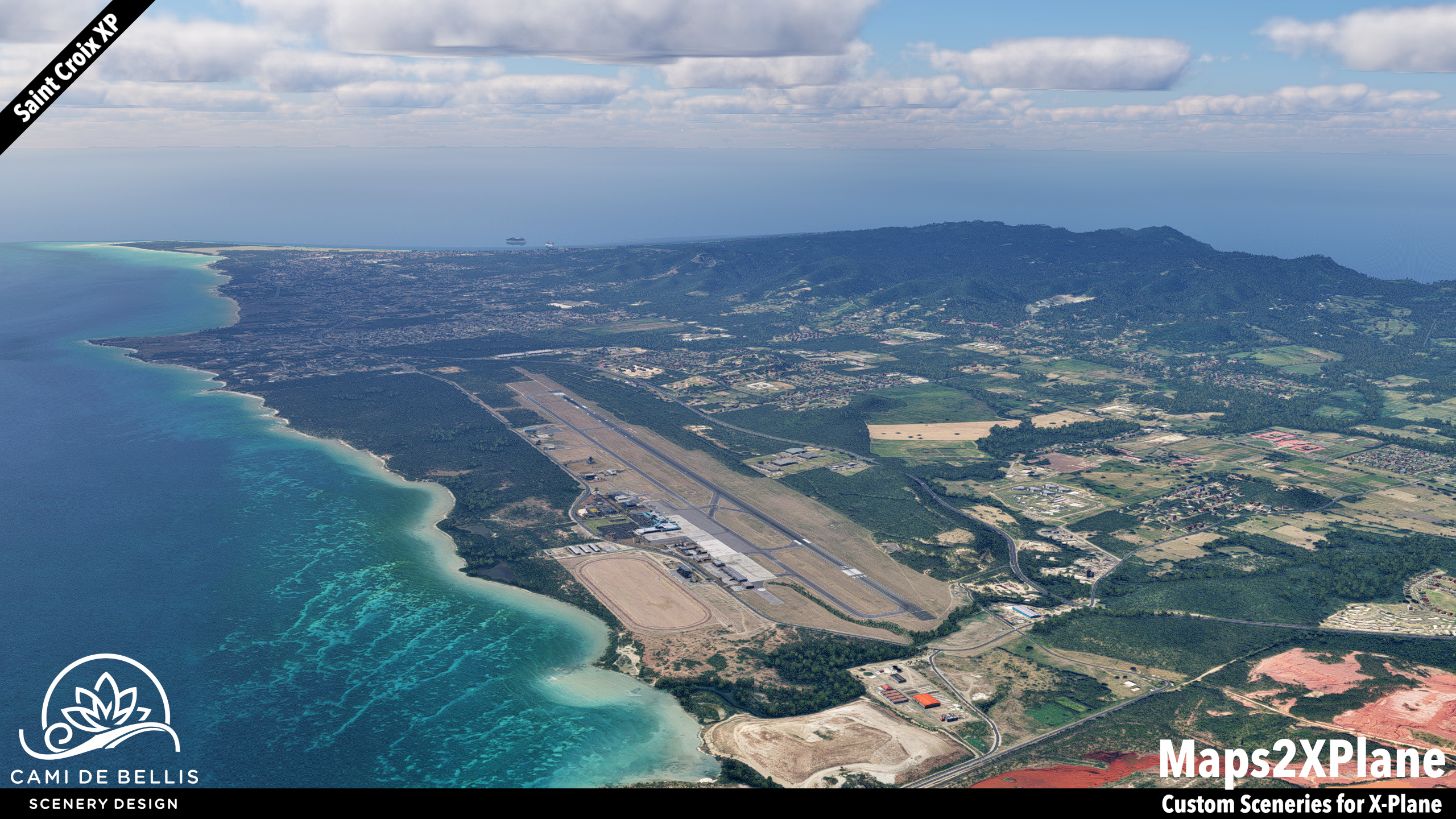 XP12-Update of Saint Croix XP – Maps2XPlane