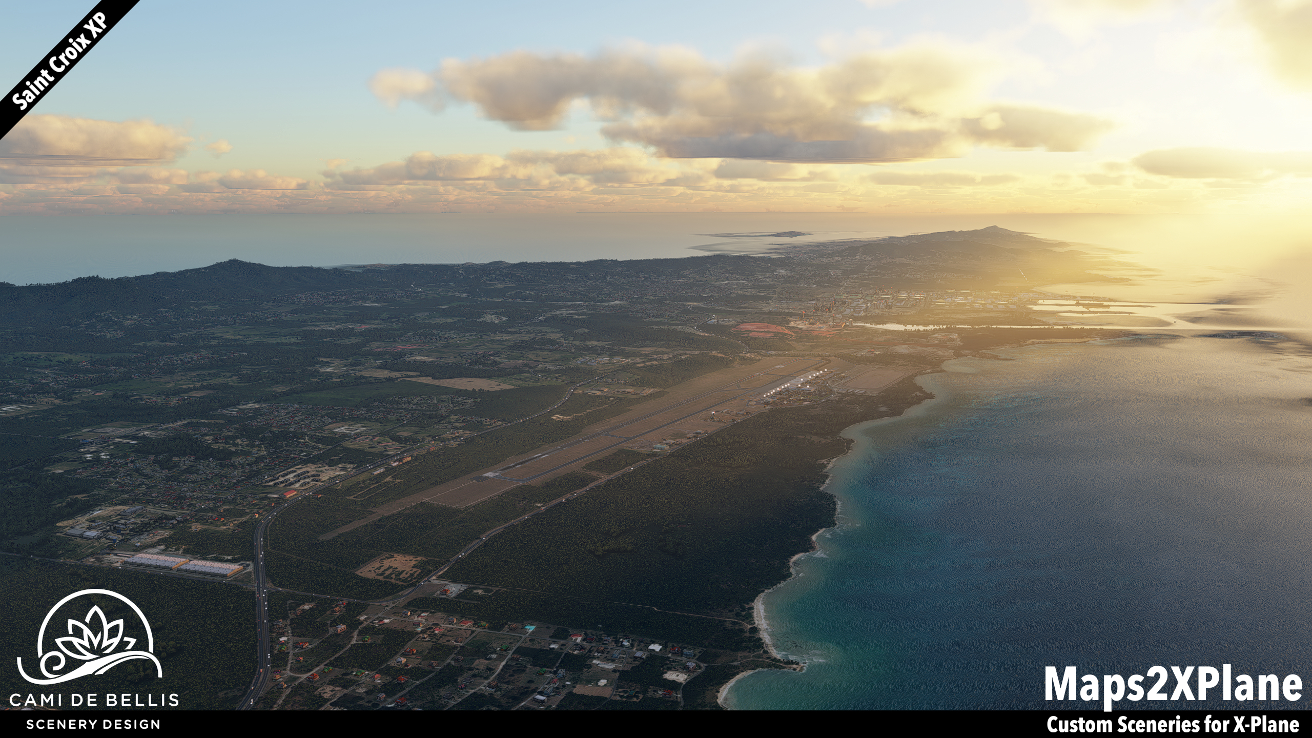 XP12-Update of Saint Croix XP – Maps2XPlane