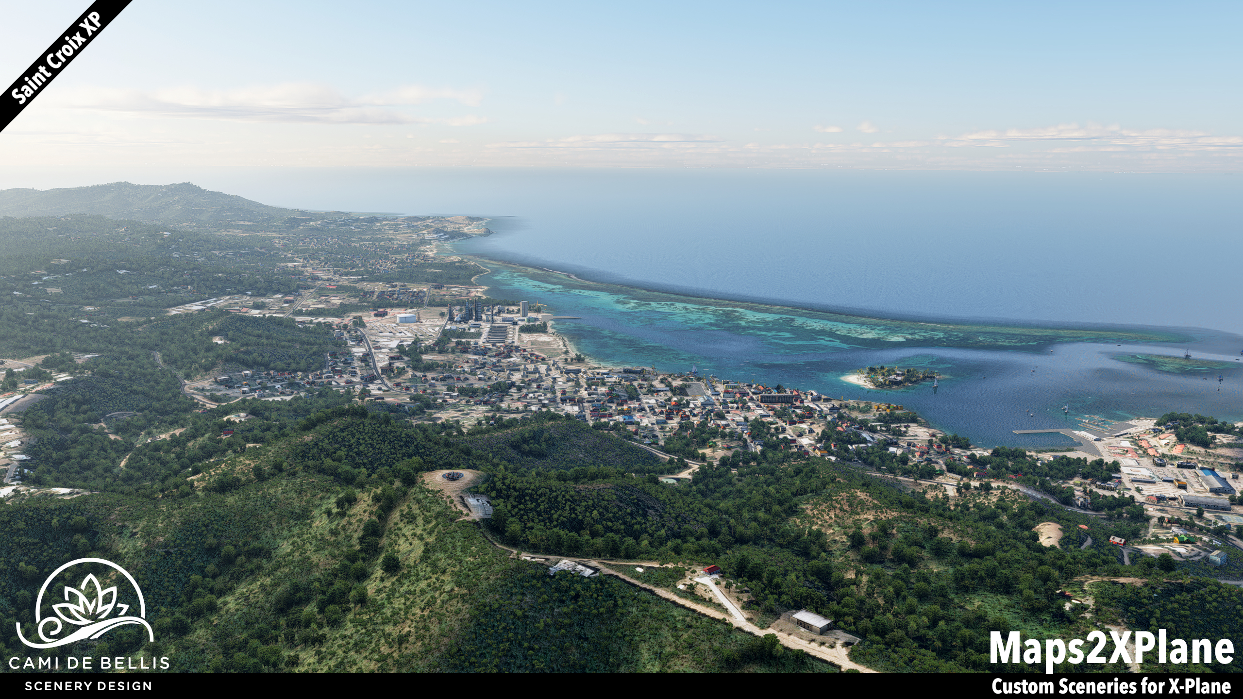 XP12-Update of Saint Croix XP – Maps2XPlane