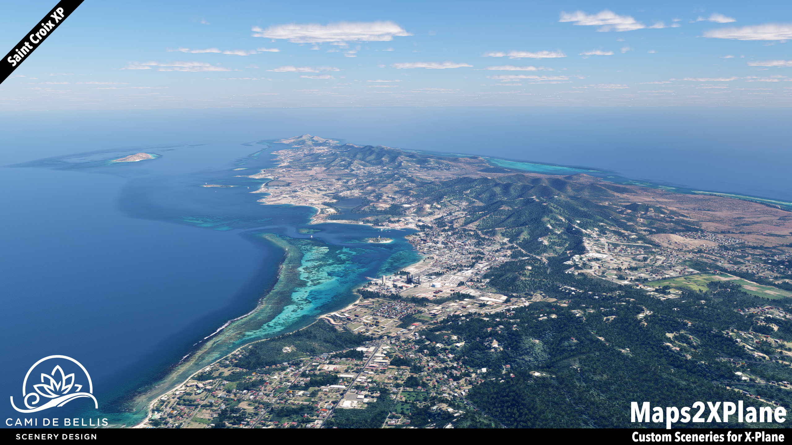 XP12-Update of Saint Croix XP – Maps2XPlane